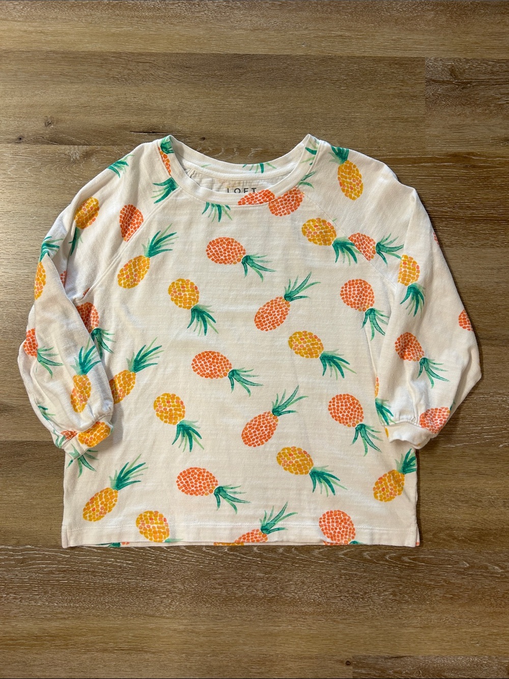 LOFT Pineapple Top Women's Size Medium